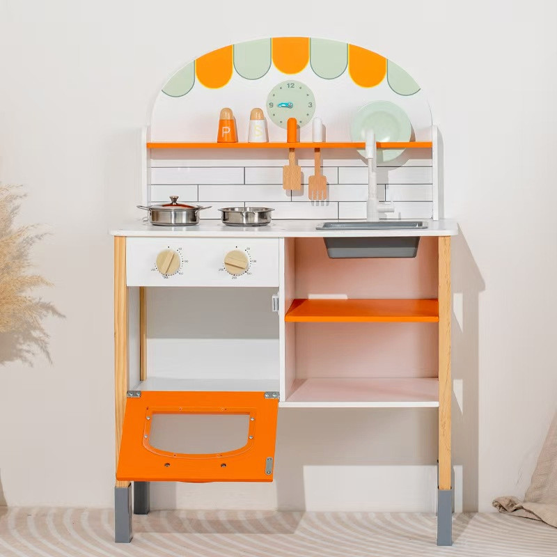 Игровой набор Кухня JYNC026-1, МДФ/дерево, разноцветный, 73x55x30 см