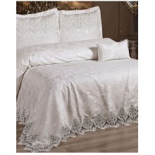 Yataq dəsti MiraNova SF-815, ikinəfərlik, boz, yorğan üzü 240х260 sm, mələfə 260х260 sm, yastıq üzü 5 əd