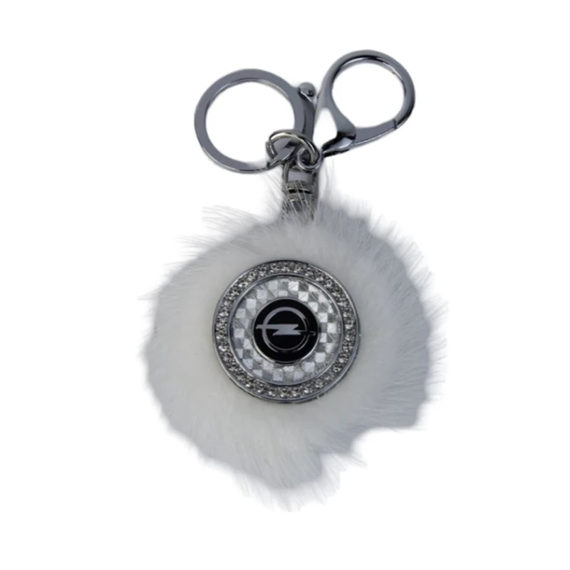 Брелок для ключей Avroluks av_268 Opel, металл, белый Брелок для ключей Avroluks av_268 Opel, металл, белый