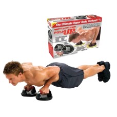 Fırlanan dayaqlar The Ultimate Upper Body Workout, qara, 2 əd