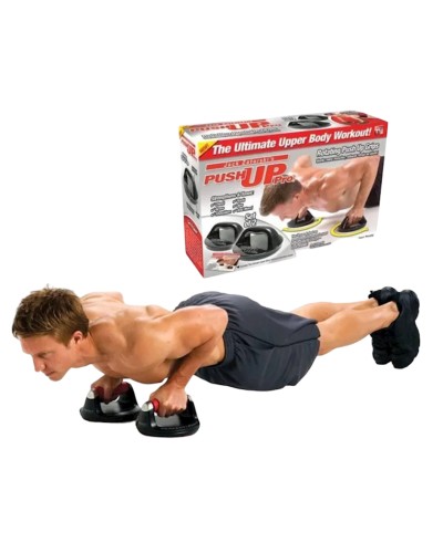 Fırlanan dayaqlar The Ultimate Upper Body Workout, qara, 2 əd