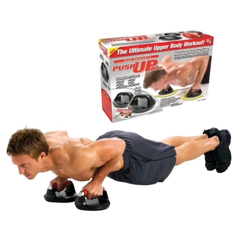 Fırlanan dayaqlar The Ultimate Upper Body Workout, qara, 2 əd