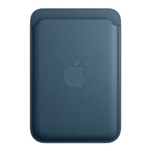 Kartlar üçün çexol Apple iPhone FineWoven Wallet with MagSafe - Pacific Blue Model A3131 (MT263ZM/A)
