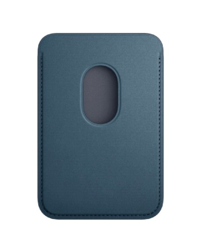 Kartlar üçün çexol Apple iPhone FineWoven Wallet with MagSafe - Pacific Blue Model A3131 (MT263ZM/A)
