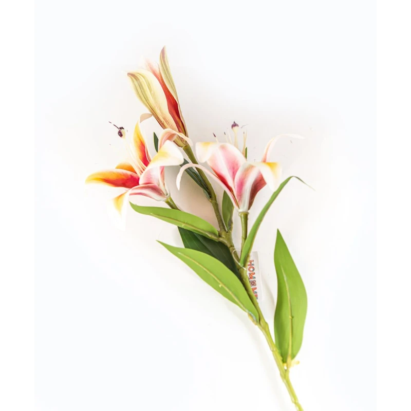 Süni çiçək Hom-me 102923 Zanbaq, 70 sm, narıncı Süni çiçək Hom-me 102923 Zanbaq, 70 sm, narıncı