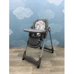 Детский стульчик для кормления Burbay TB-AG300 azr6587, серый Детский стульчик для кормления Burbay TB-AG300 azr6587, серый