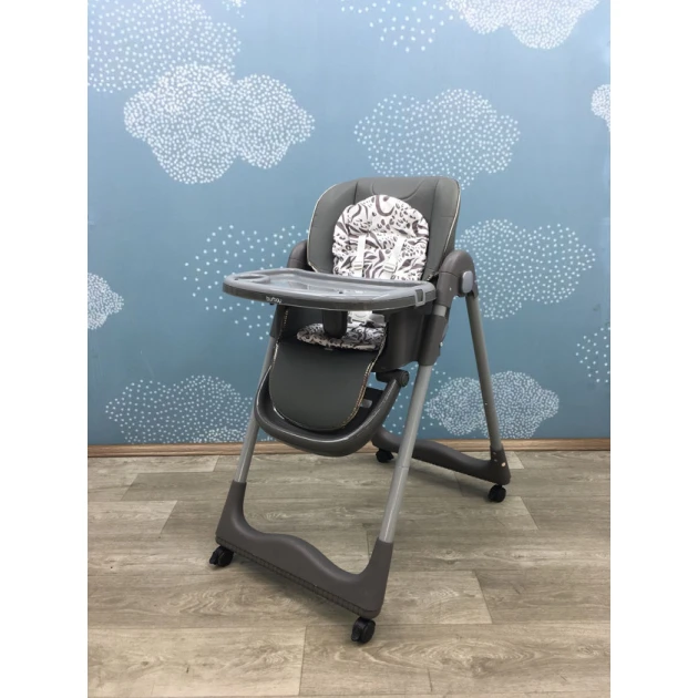 Детский стульчик для кормления Burbay TB-AG300 azr6587, серый Детский стульчик для кормления Burbay TB-AG300 azr6587, серый