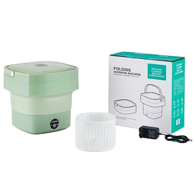 Портативная мини-стиральная машина X-1 O, Зеленый