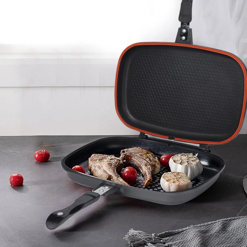 Сковорода двухсторонняя Dessini DP-36001RAX, алюминий, черный Сковорода двухсторонняя Dessini DP-36001RAX, алюминий, черный