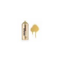 Akril sprey boya Montana Gold, metalik, M3010 Gold Matt, mat qızıl 400 ml