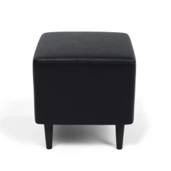 Пуфик 109, черный, 40x35x35 см