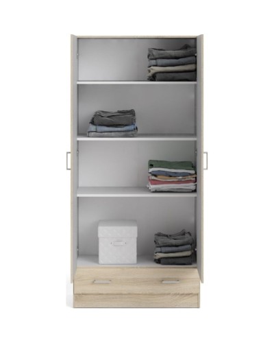 Şkaf Art Mebel Art-100-29, bej, laminat, 210х100х50 sm