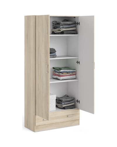 Şkaf Art Mebel Art-100-29, bej, laminat, 210х100х50 sm