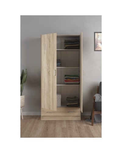 Şkaf Art Mebel Art-100-29, bej, laminat, 210х100х50 sm