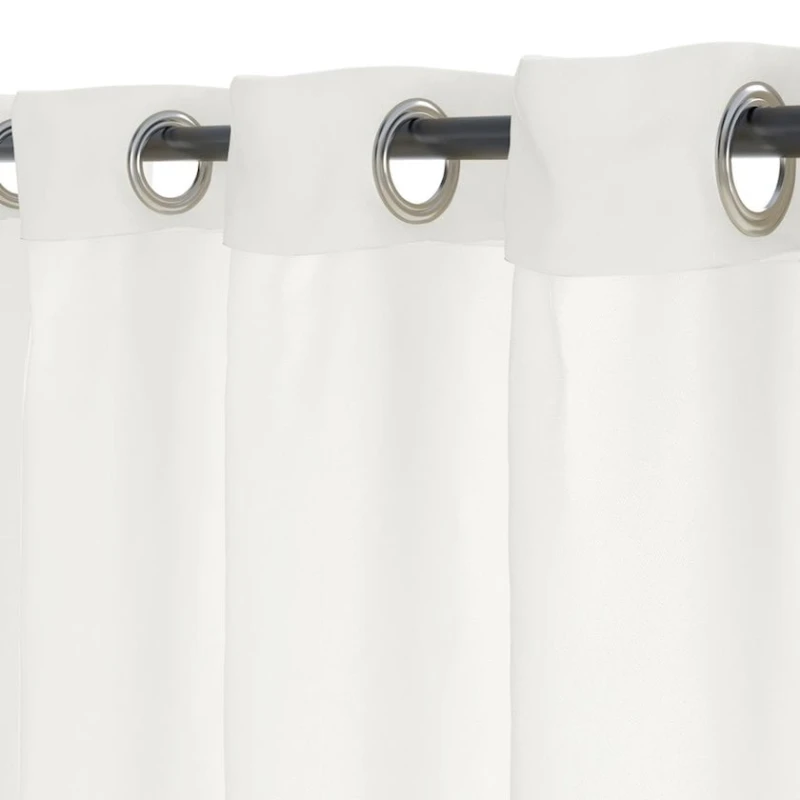 Штора JYSK Isteren, 140х300 см, полиэстер/нейлон, белый Штора JYSK Isteren, 140х300 см, полиэстер/нейлон, белый