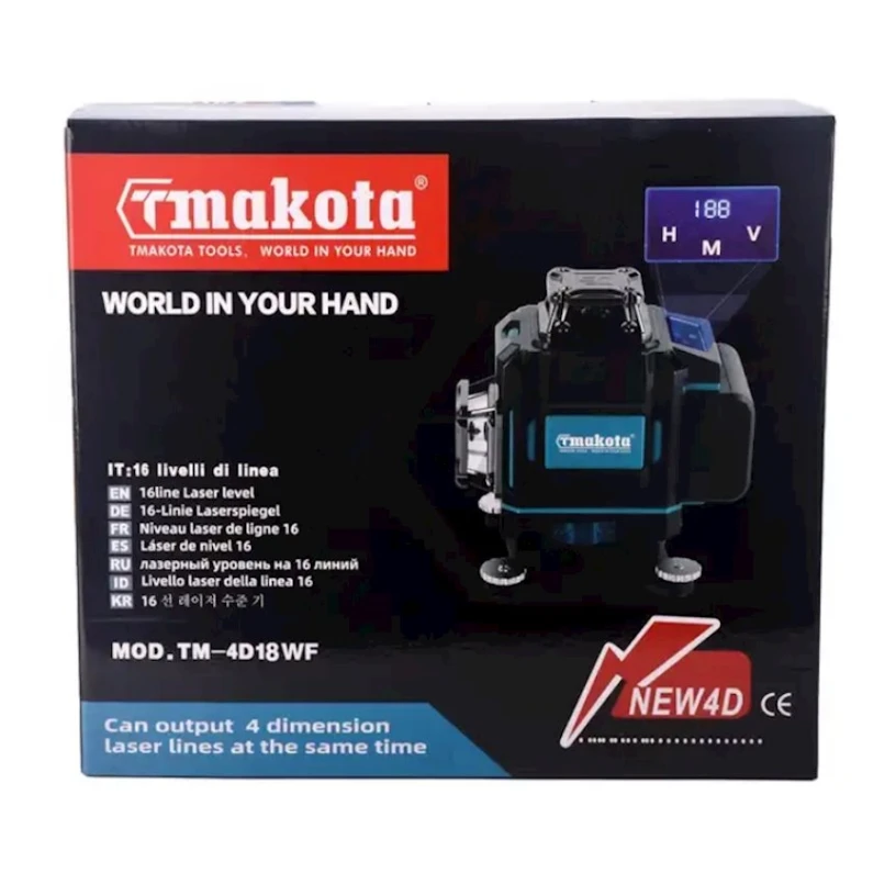 Строительный уровень Tmakota TM-4D18WF Строительный уровень Tmakota TM-4D18WF