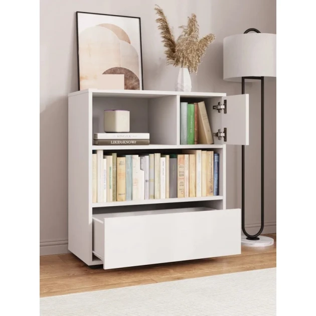 Детский шкаф Marina StelToys 3563_M25, ЛДСП, 80x35x70 см, белый Детский шкаф Marina StelToys 3563_M25, ЛДСП, 80x35x70 см, белый