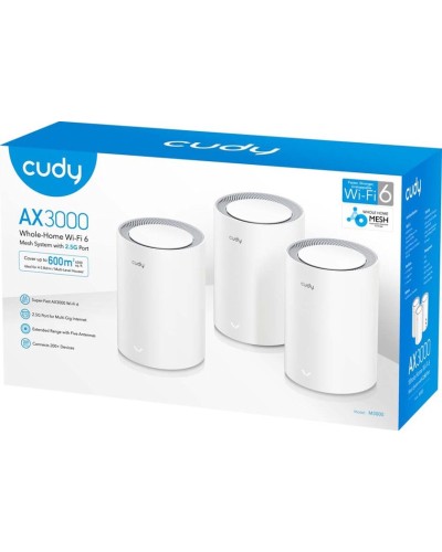 Siqnal gücləndirici Cudy AX3000 Wi-Fi 6 M3000 (3-Pack)