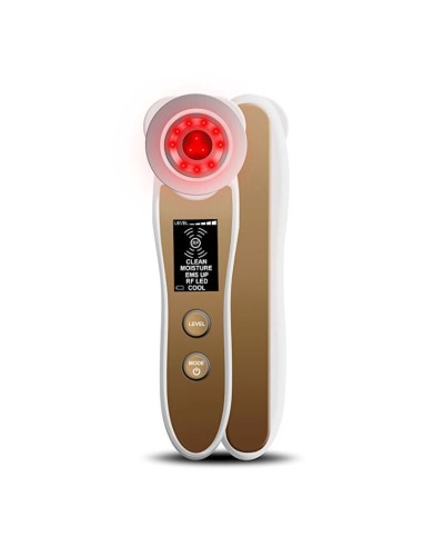 Üz dərisi qulluğu üçün multifunksiyalı qalvanik cihaz Beauty Relax Multicare BR-1380, Ağ-qızılı
