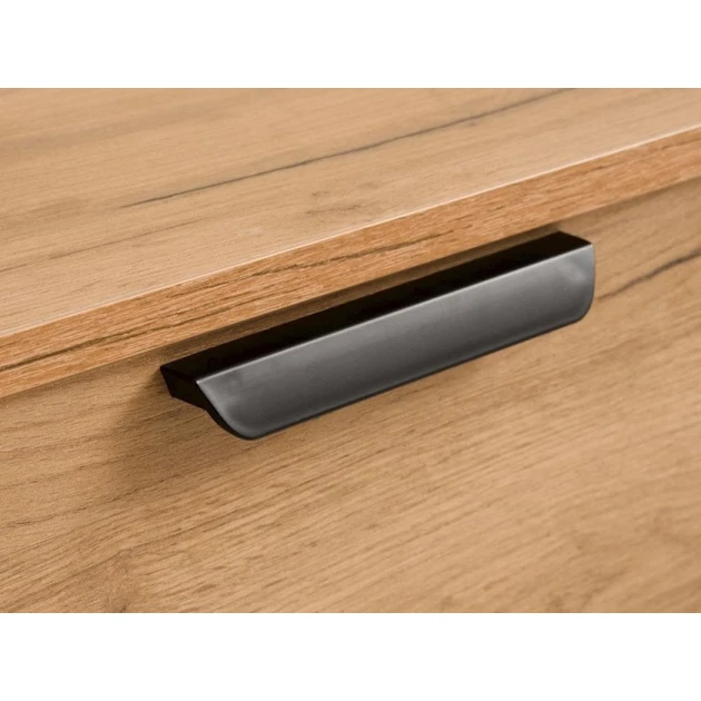 Прикроватная тумбочка JYSK Jenslev, 33x41x57 см, коричневая Прикроватная тумбочка JYSK Jenslev, 33x41x57 см, коричневая