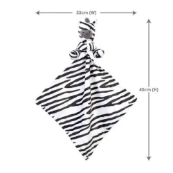 Yumşaq komforter-oyuncaq Addo Play Zebra, ağ/qara