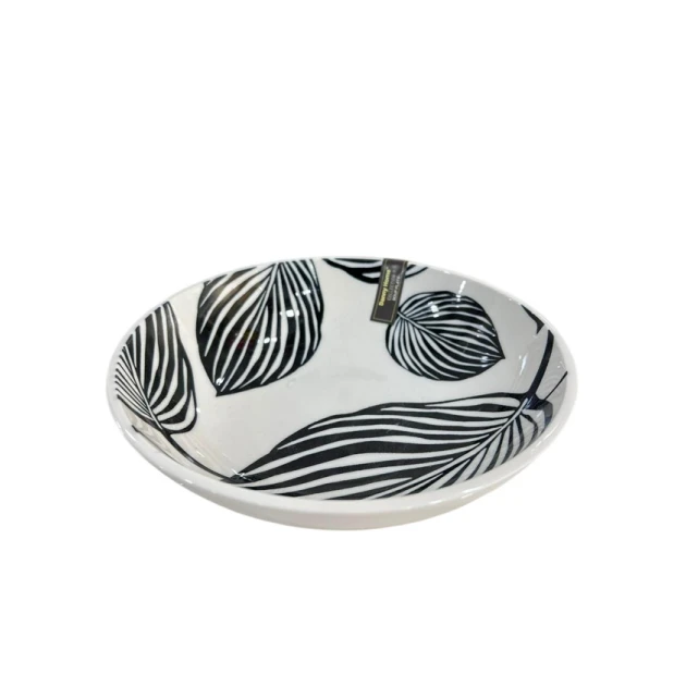 Миска Danny Home, керамика, белая/черная, 19.5 см Миска Danny Home, керамика, белая/черная, 19.5 см