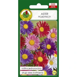 Семена цветов PNOS Aster Pojedynczy, 0.8 г