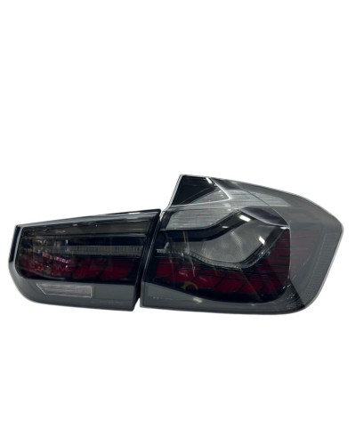 Arxa LED fənər Dragon Black Red BMW F30 üçün