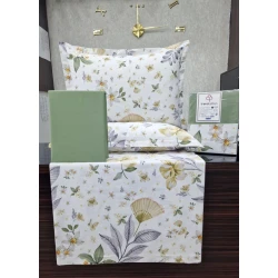 Комплект постельного белья Trend Cotton 00004479, пододеяльник 200x220 см, простыня 240x260 см, 2 наволочки 50x70 см, двуспальный, хлопок, разноцветный