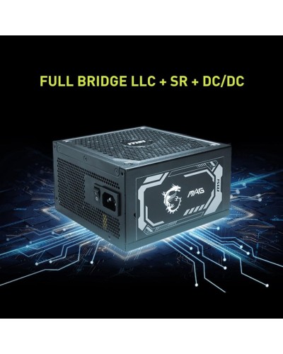 Qida bloku MSI MAG A1000GL 1000W Gold (PCIE5)