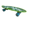 Скейтборд детский с ручкой, зеленый