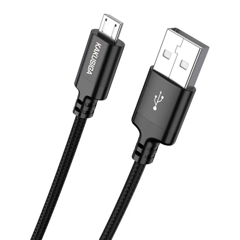 Кабель USB Kakusiga KSC-652 Micro USB, Черный Кабель USB Kakusiga KSC-652 Micro USB, Черный
