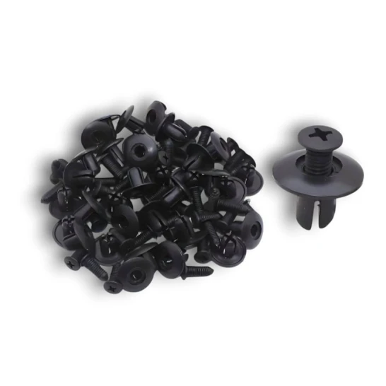 Plastik şurup, 10 ədəd, 3 sm, qara - RFS011_MG19