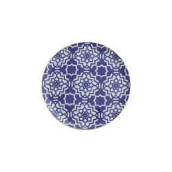 Тарелка Porland Morocco 04AP021469, фарфор, синяя, 24 см