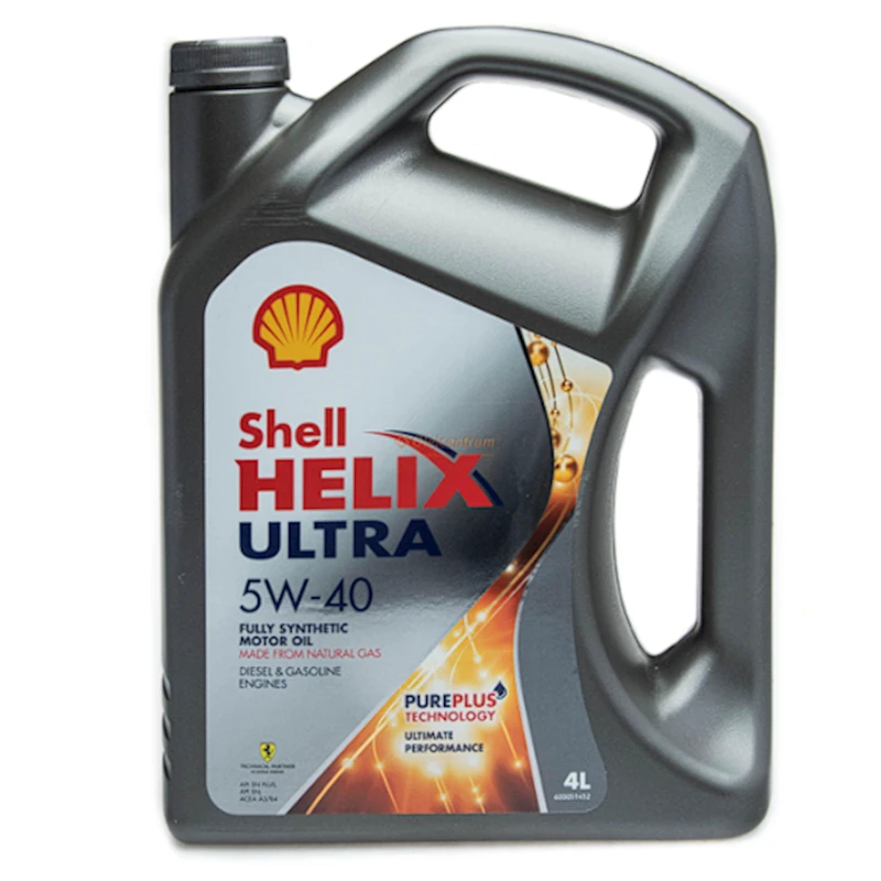 Синтетическое Shell Helix Ultra 5W-40 4 л Синтетическое Shell Helix Ultra 5W-40 4 л