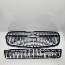 Ön bamperin barmaqlığı Chevrolet Cobalt avtomobili üçün A-128, gümüşü/qara