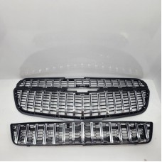Ön bamperin barmaqlığı Chevrolet Cobalt avtomobili üçün A-128, gümüşü/qara