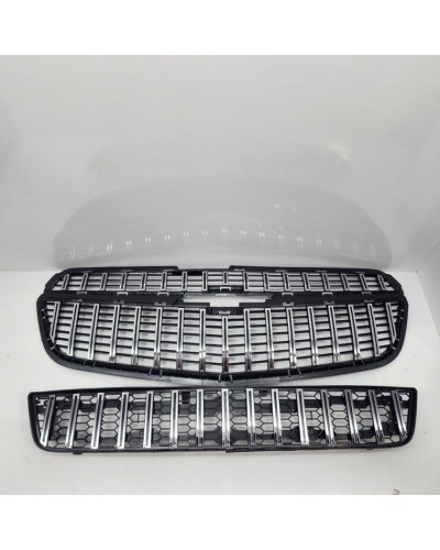 Ön bamperin barmaqlığı Chevrolet Cobalt avtomobili üçün A-128, gümüşü/qara