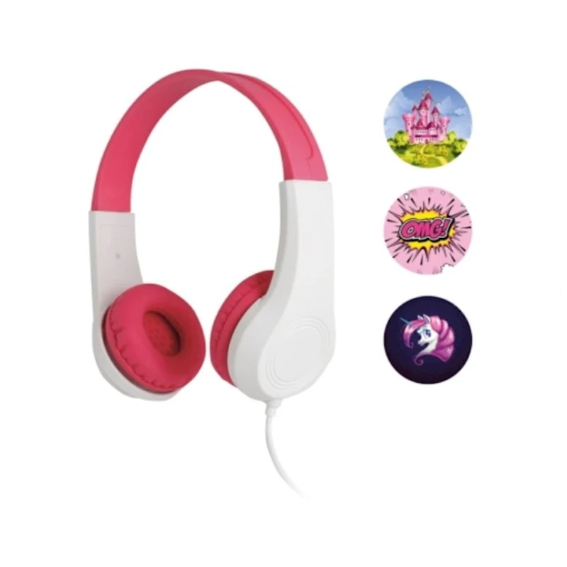 Проводные наушники Sencor Stereo for Kids ( SEP 255PK), Pink
