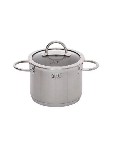 Qab dəsti Gipfel Signo 1503, 7 əd, 1500/2000/3000/4000 ml, paslanmayan polad, gümüşü