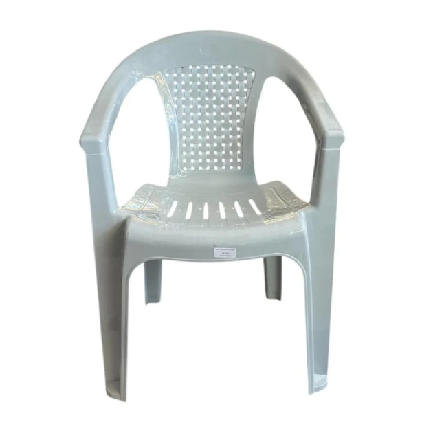 Садовый стул Kapitashi MBL-2020-1, пластик, серый, 80x58 см Садовый стул Kapitashi MBL-2020-1, пластик, серый, 80x58 см