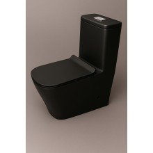 Unitaz Caesar 1170 B Monoblok, qara