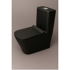 Unitaz Caesar 1170 B Monoblok, qara