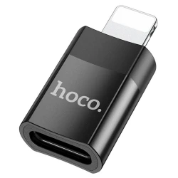 Переходник Hoco UA17 Lightning to Type-C Black