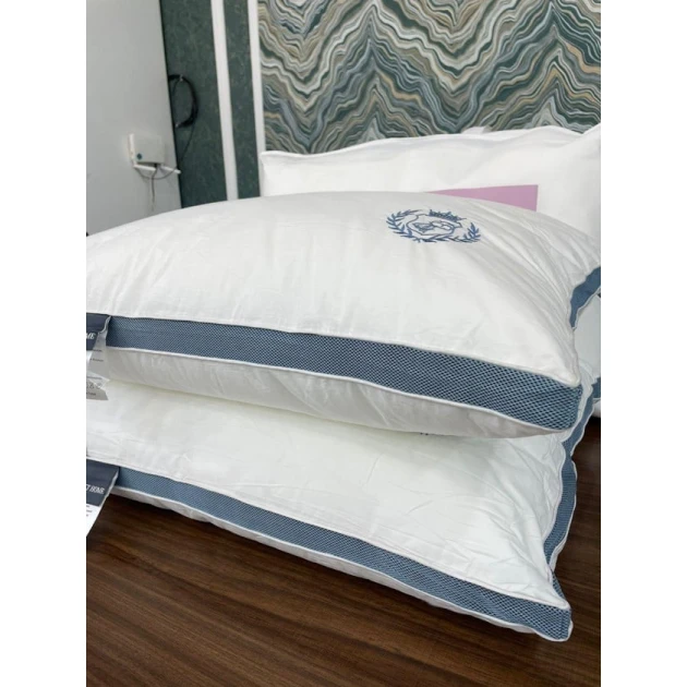 Yastıq MiraNova SF-673, satin/bambuk, ağ, 50х70 sm, 1 əd