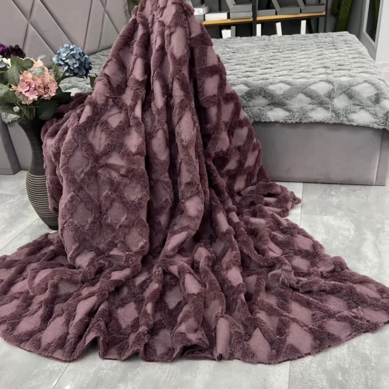 Pled Sahara SHA-00004790, bənövşəyi, 160х220 sm