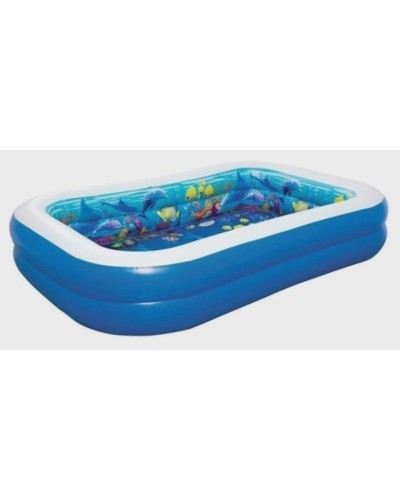 Uşaqlar üçün hovuz Bestway 54177, şişmə, ölçüsü 262x175x51 sm, tutumu 778 l