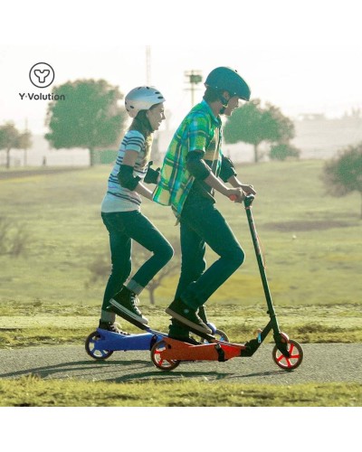 Samokat Yvolution Y Flyer Stepper 100739, qırmızı