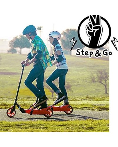 Samokat Yvolution Y Flyer Stepper 100739, qırmızı