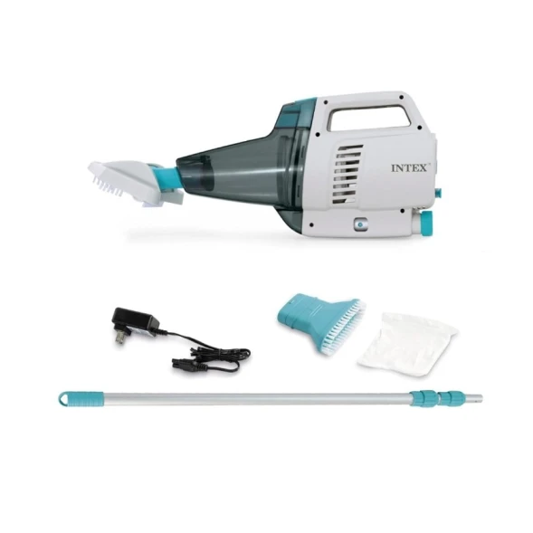 Набор для очистки бассейна Intex X28225588626, голубой/белый, 37х11х19 см Набор для очистки бассейна Intex X28225588626, голубой/белый, 37х11х19 см